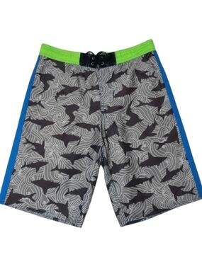 Laguna Shark Swim Board Shorts Boys SZ 14/16